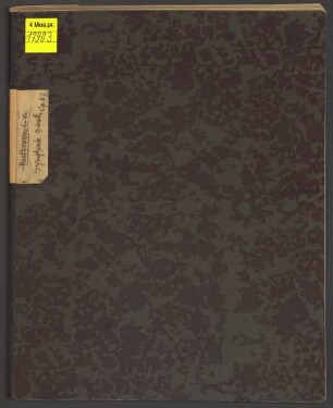 Symphonie in G moll : op. 67