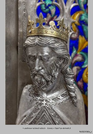 Silberaltar: Johannes der Täufer predigt vor Herodes
