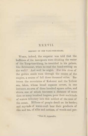 XXXVII. Descent of the Yang-Tsze-Kiang