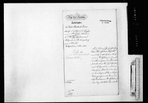 Stellen und Personal (1903-1905)