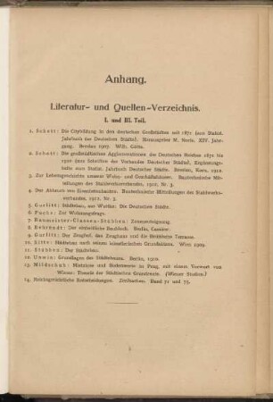 Anhang. Literatur- und Quellen-Verzeichnis.