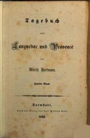 Tagebuch aus Languedoc und Provence, 2