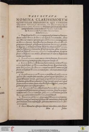 Nomina clarissimorum quorundam Hispanorum [...]