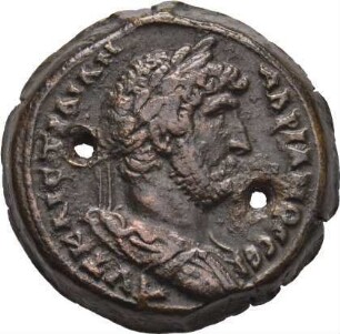 Hadrian (117-138 n. Chr.): Alexandria / Ägypten, 134/135 n. Chr. – Diobol