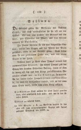 Bellona. - Geschichte des Mars und der Siegesgöttinn.