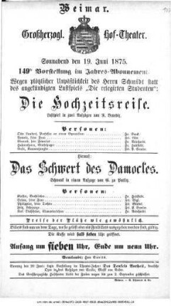 Das Schwert des Damokles