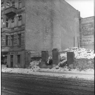 Negativ: Gelände, Gotenstraße 68, 1952