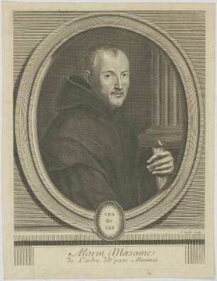 Bildnis des Marin Mersenne