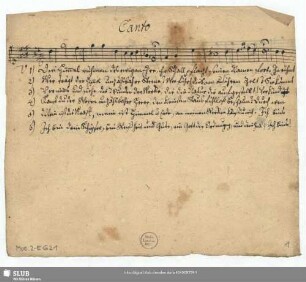 Die Himmel rühmen des ewigen Ehre - Mus.2-E-621 : Coro - E