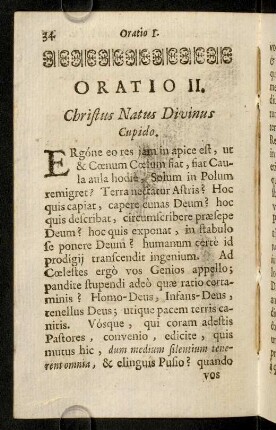 34-53, Oratio II