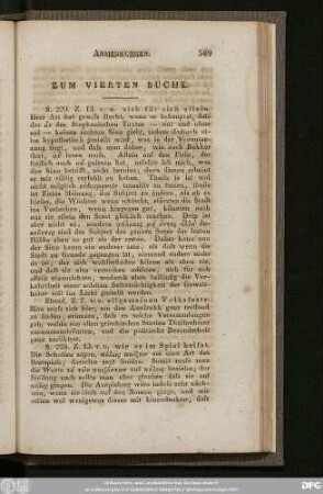 Zum Vierten Buch.