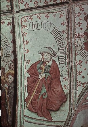Die heilige Veronika, Verkündigung und Geburt Christi sowie verschiedene Propheten