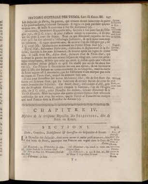 Section I. - Section V.