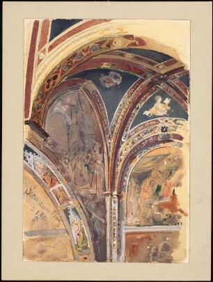 Palazzo Pubblico, Siena: Perspektivische Ansicht der Kapelle