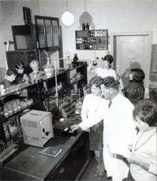 Unterrichtsstunde in der Ingenieurschule für Landtechnik Nordhausen