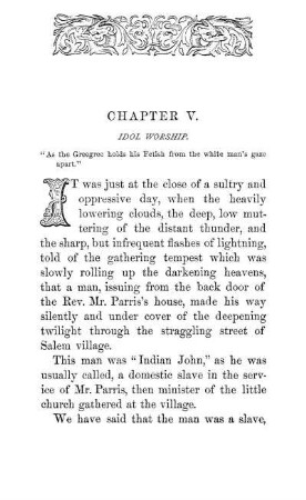 Chapter V. Idol Worship.