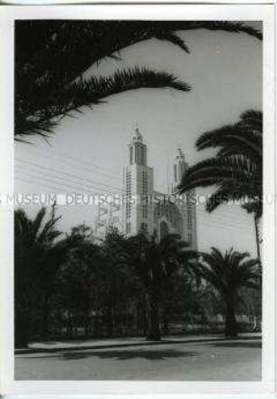 Moderne Kathedrale in Rabat, Marokko