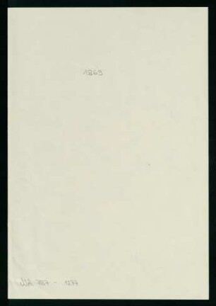 Briefe von Fr. Th. Vischer an Robert Vischer