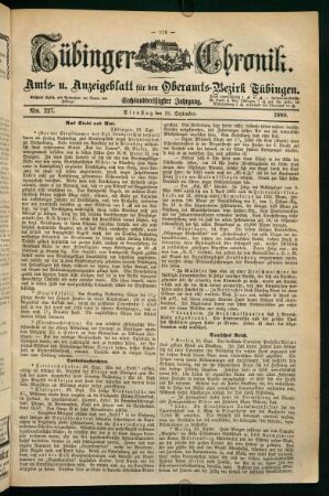 28. September (Nro. 227) - 30. September (Nro. 229)