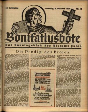 Ausgabe vom Sonntag, den 04. Oktober 1936.