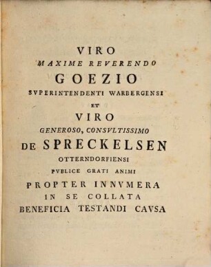 Diss. inaug. med.-obst. de situ uteri obliquo