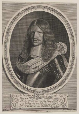 Bildnis des Ludovicvs VI., Landgraf von Hessen-Darmstadt
