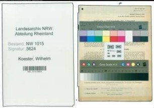 Entnazifizierung Wilhelm Koester , geb. 07.10.1891 (Lehrer)