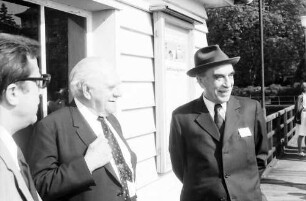 24. Tagung 1974 Chemiker; Bodenseefahrt: Ronald G. Norrish, Nikolai N. Semenov