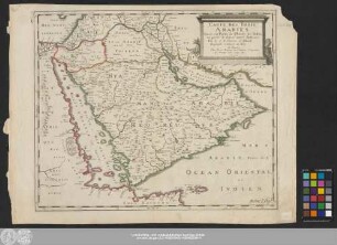 Carte Des Trois Arabies