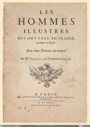 Les Hommes Illustres ...