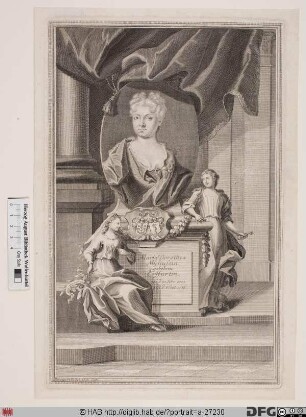 Bildnis Maria Dorothea Mylius, geb. Erfurth