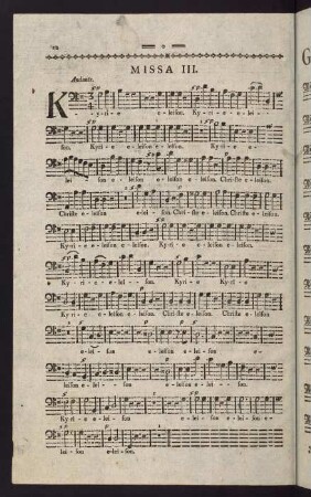 12-22, Basso. Missa III. - Missa IV.