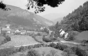 Niederwasser: Gutachtal mit Blick auf Niederwasser