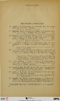 Deutsche Literatur (Nr. 276-547)