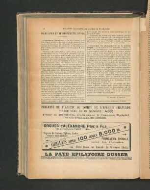 Propagande Et Renseignements Divers.