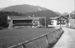 Jachenau: Weg mit Bauernhöfen