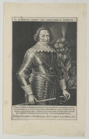 Bildnis des Otto Henricvs Fvggervs