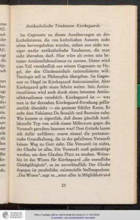 Antikatholische Tendenzen Kierkegaards