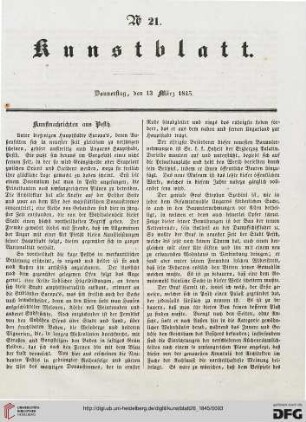 Nr. 21 - 30 (13. März 1845 - 15. April 1845)