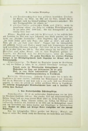 1. Das Niederrheinische Schiefergebirge
