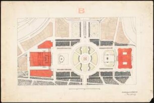 Königliche Oper, Berlin-Tiergarten: Lageplan