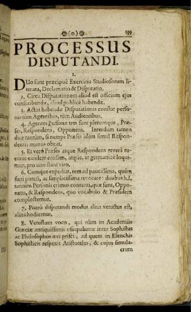 Processus Disputandi.