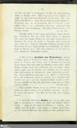 2. Maximilian Heinsius von Mayenburg
