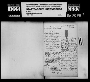 Schuldenwesen der Gesamtgemeinde Großdeinbach