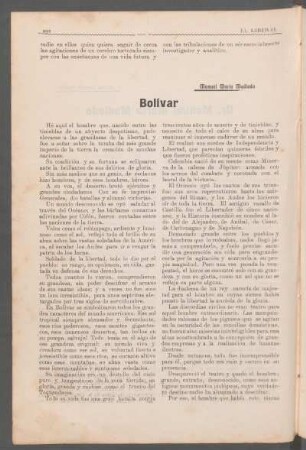 Bolívar
