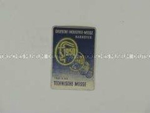 Vignette zur Deutschen Industrie-Messe in Hannover 1950