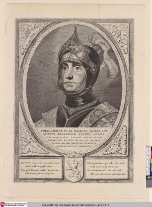 Theodoricus IV, ab Excessu Patris sui Quintus Hollandiae Factus Comes
