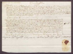 Präsentierung des Johann Wilhelm Twickel von Havixbeck durch den Domkapitular Droste zu Senden.