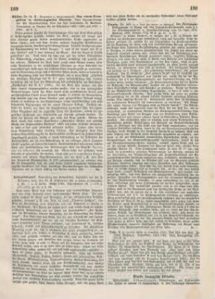 190 [Rezension] Frantz, Adolf, Die Patronats-Befugnisse in Bezug auf den Gemeinde-Kirchenrath nach § 6 der Kirchengemeinde- und Synodal-Ordnung vom 10. September 1873