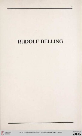 Rudolf Belling
